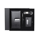 4 in 1 Premium Black Gift Set (Pen,Keychain, Diary & Cardholder)