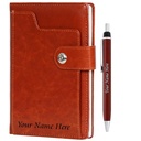 Diary with Pouch & Metal Pen, Gift Box