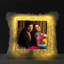 Customised Fur LED Pillow (Square & Heart)