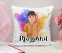 Kids Cartoon with Name pillow