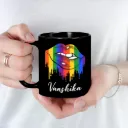 Shiny Black Magical Valentine Mug