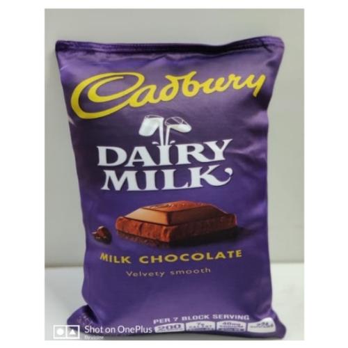 [SKU00495] Customised Satin Digital Print Pillow (12 x 15 in) Dairy Milk
