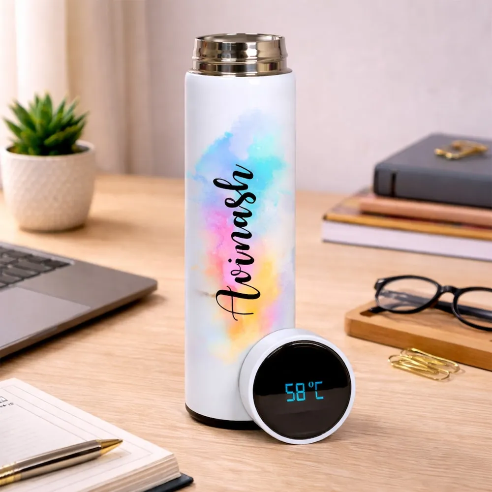 [radiantcolorspersonalizedtemperaturebottle-var-default] Radiant Colors Personalized Temperature Bottle