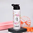 Blooming Personalized Water Bottle