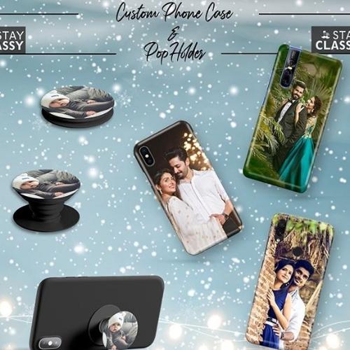 [CUSTOMISED MOBI-] Customised Mobile Covers with Pop-sockets