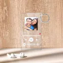 Acrylic Spotify Song Key Chain