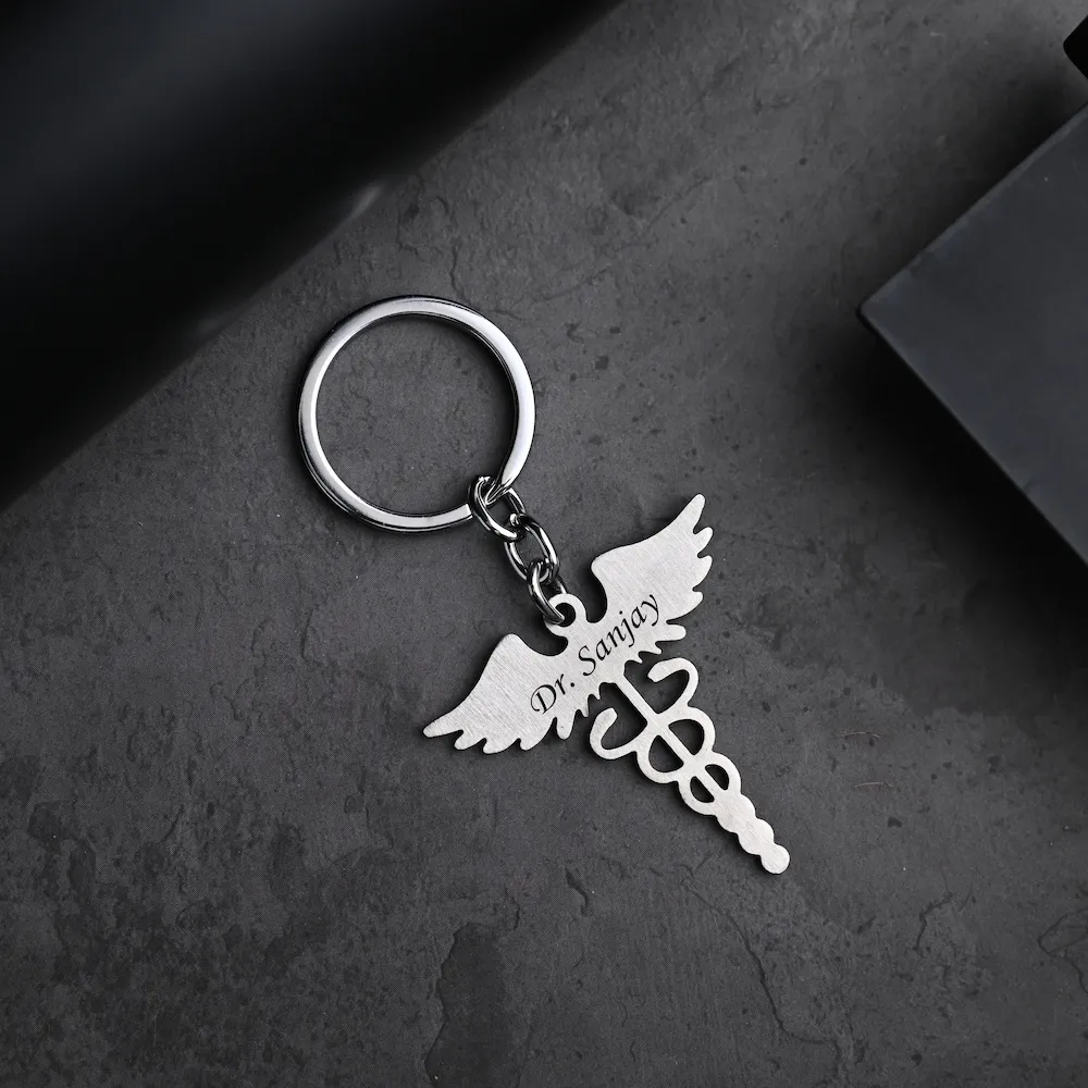 Doctor Keychain with Name