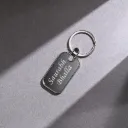 Personalised Name Keychain in Rectangle Shape