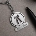 Personalised Engraved Keychain for Advocate
