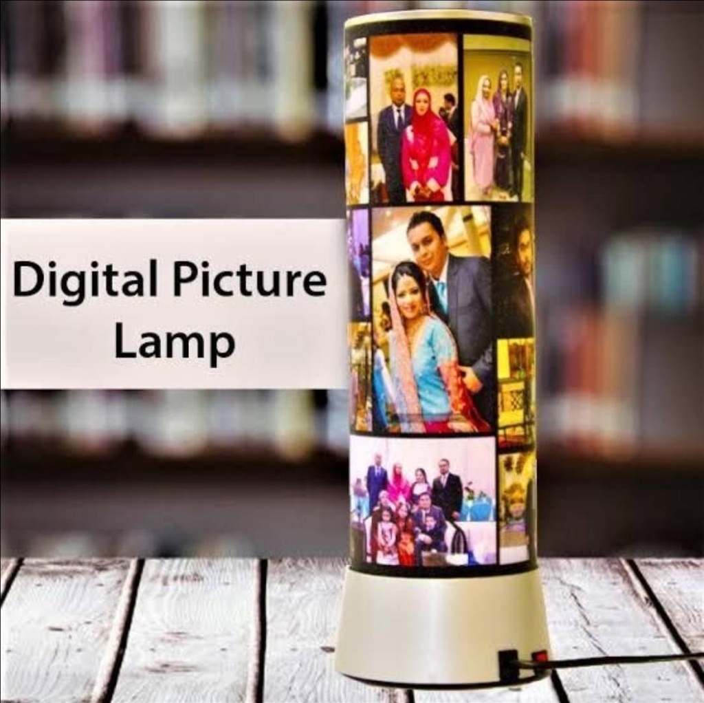 Rotating Cylinder Lamp