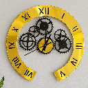 Royal Chrono Gear Clock