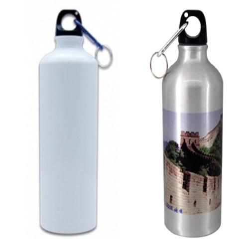 Customised Sipper bottle White & Silver 500ml