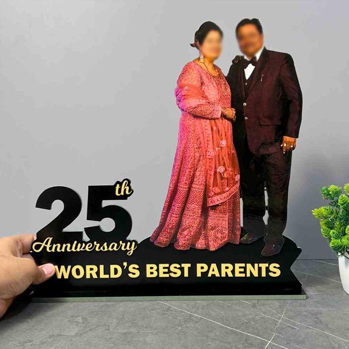 Anniversary Photo Table Top  (15in x 15in)