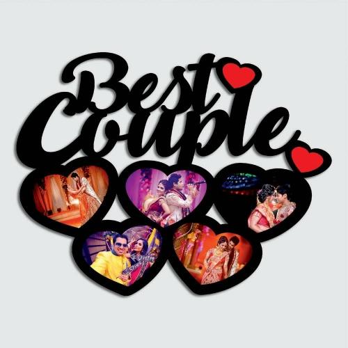 [CUSTOMISED COLL-] Customised Collage Best Couple (5 photos)
