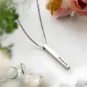Personalized Bar Pendant