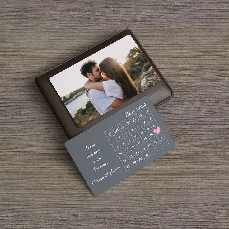 Personalised Wallet Card