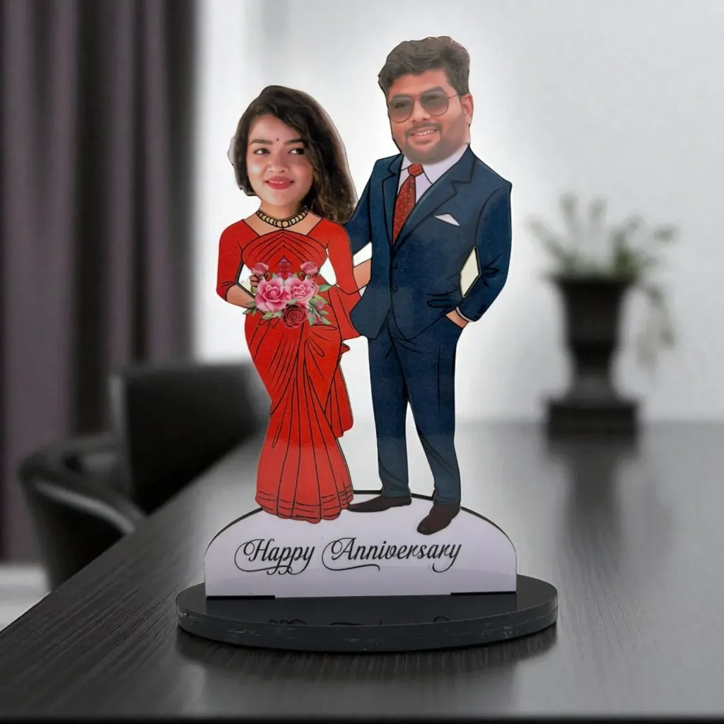 [COUPLE CARICATU-Size-6 Inch] Couple Caricature (6 Inch)