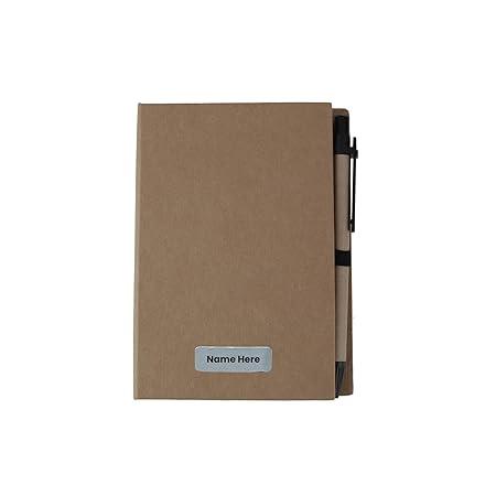Customizable Sticky Note Pad with Pen, Model H804, 13.6 cm x 10.8 cm, 4 Colors Available