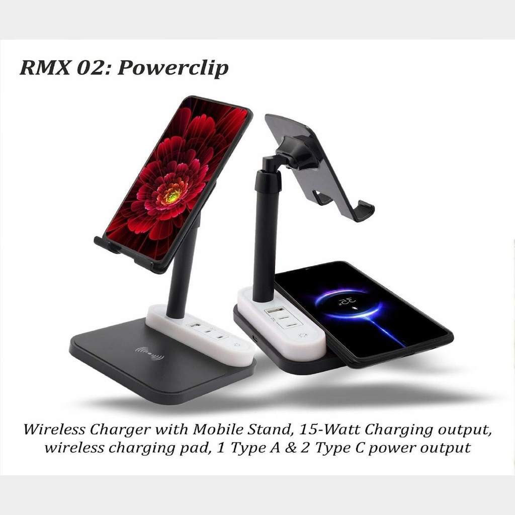 [SKU00587] Power Up in Style – RMX 02: Power clip with USB & Type C Outputs